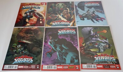 All New Captain America COMPLETE SET #1-6 Marvel Comics (2015)