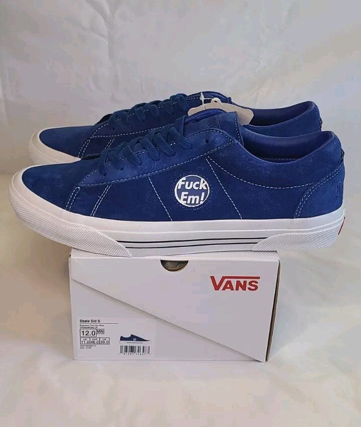 Supreme Vans Sid Blue シュプリーム バンズ シド ブルー - メルカリ - 靴 