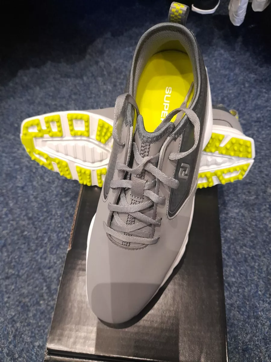 Footjoy Superlites XP Spikeless Golf Shoes Size 8UK Grey