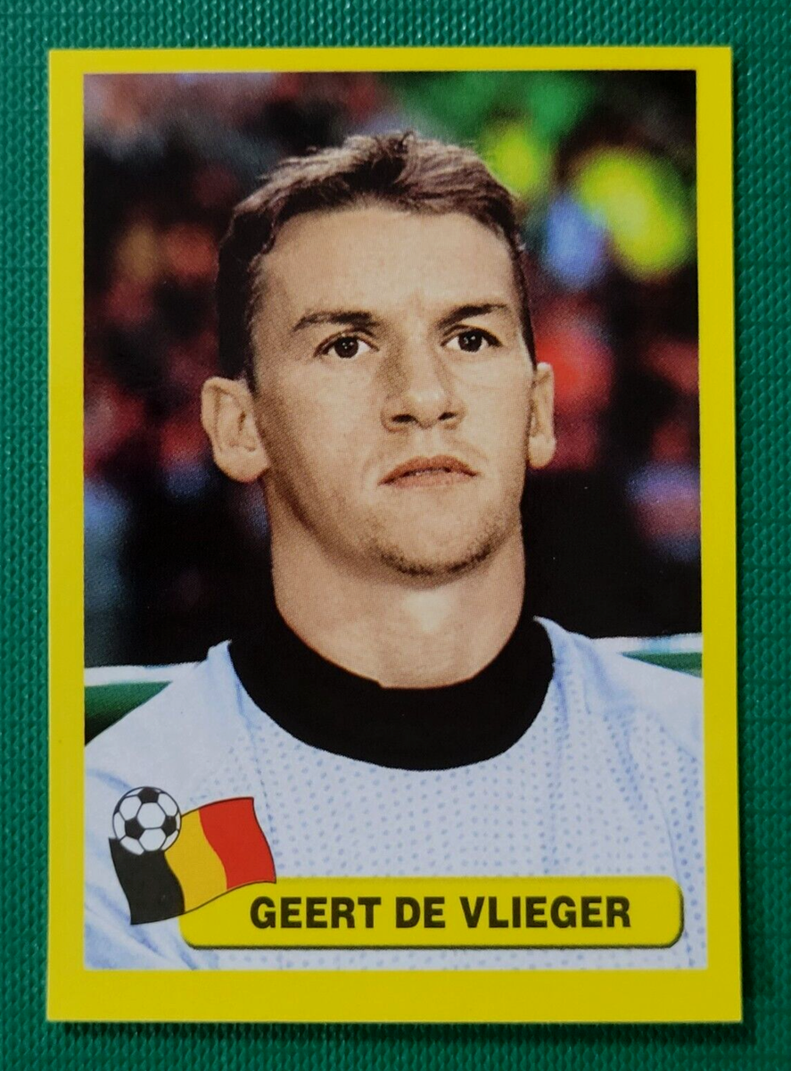 2002 Navarrete Korea Japan World Cup FIFA Face CROMO #508 GEERT DE