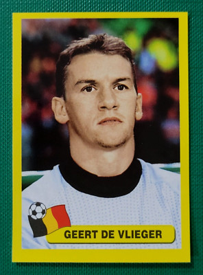 2002 Navarrete Korea Japan World Cup FIFA Face CROMO #508 GEERT DE