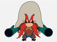Yosemite Sam Sticker Logo Vinyl Sticker Decal Laptop Wall Mirror Tumblr Locker