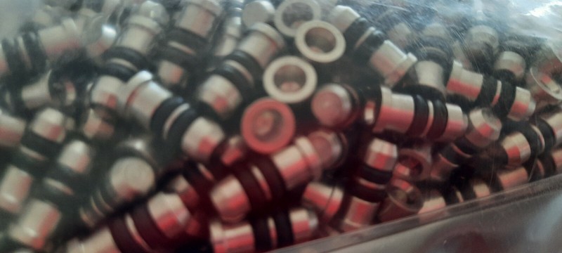 Pin Assembly End Cap Dual EPDM by Apex Precision Engineering