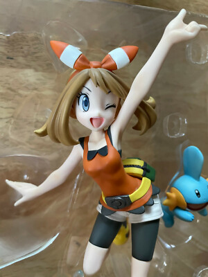 May (Haruka) & Mudkip Pokemon ARTFX J Figure Kotobukiya Authentic