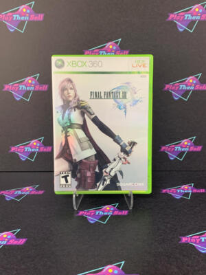 Final Fantasy XIII Xbox 360 AD Complete CIB - (See Pics)