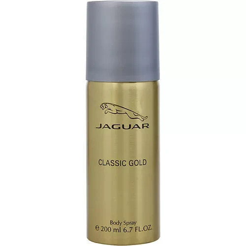 JAGUAR CLASSIC GOLD DEODORANT Body Spray FOR MEN 5.0 Oz/150 ml BRAND NEW ITEM!!!