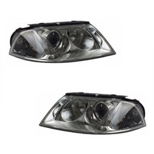 For VW Passat Mk4 2000-2005 Headlights Headlamps 1 Pair O/S And N/S