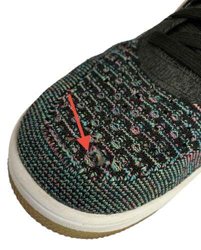 Nike Air Force 1 Ultra Flyknit Low 'Multicolor' 817419-002 Mens Size 9.5 - Picture 5 of 10