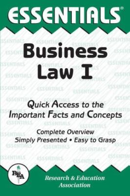 Business Law I Essentials by Keller, William D.