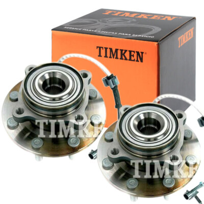 Pair TIMKEN SP580311 Front Wheel Bearing Hubs for 01-06 Silverado Sierra 1500HD