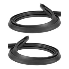 Pair Rubber Roof Rail Weatherstrips Seals For 1968-1969 Camaro & Firebird