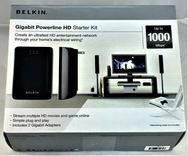 Belkin Gigabit Powerline HD Starter Kit - image 1 of 1