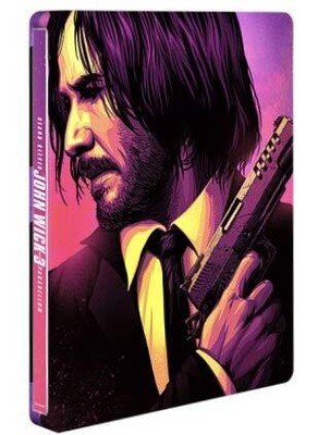John Wick Chapter 3 Parabellum Limited Edition Steelbook (Blu-Ray, DVD, Digital)
