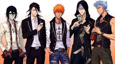 Anime bleach kurosaki ichigo ichimaru gin grimmjow Playmat Game Mat Desk