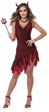 Adult Sizzling Red Devil Costume