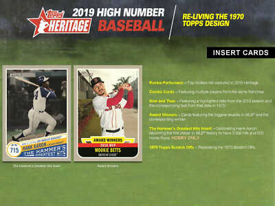 2019 Topps Heritage High Number Short Print Base Card You Pick Finish Your Set