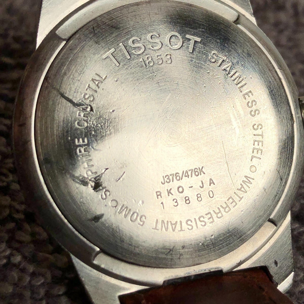 Tissot-1853 PR 50 Men J376/476K Casual Leather 35mm Quartz Tissot-1853 PR 50 Men J376/476K Casual Leather 35mm Quartz