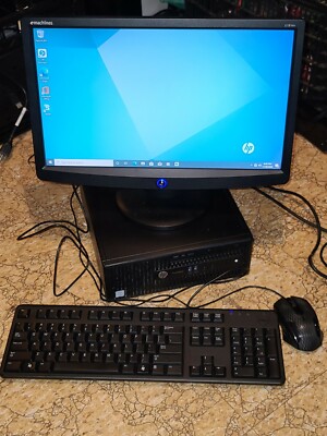 HP ProDesk 400 G3 (Intel i5-6300, 3.20GHz,500GB,4GB)Desktop Win10 Pro w/Monitor