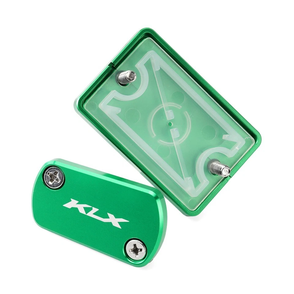 Cubierta de depósito de líquido de frenos delantero trasero para KAWASAKI KLX 140/L/G KLX140L KLX140G Foto 2 de 4