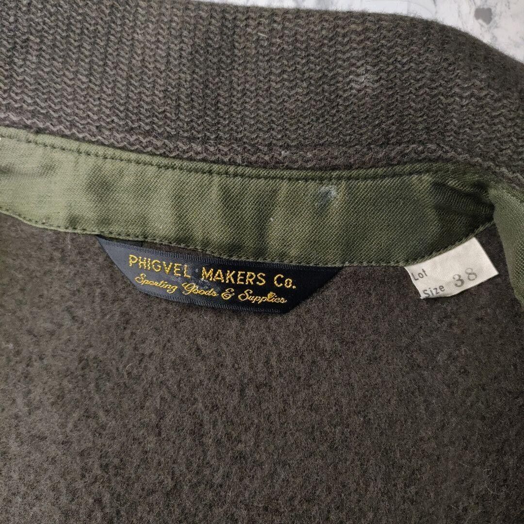 Rare Vintage PHIGVEL Old Sports Jacket Wool Khaki Figvel Rare Vintage PHIGVEL Old Sports Jacket Wool Khaki Figvel