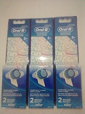 3 Oral B 2 Replacement Brush Extra Soft Ea.