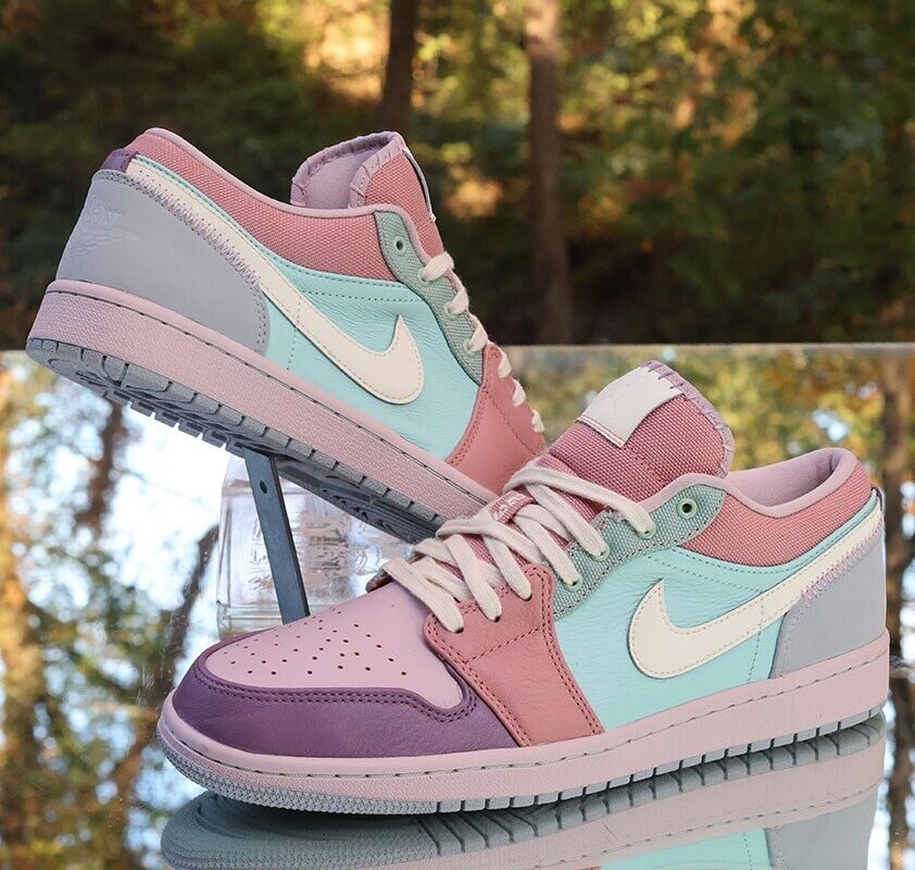 Air Jordan 1 Low SE Easter Pastel Men's Size 10 Multicolor Air Jordan 1 Low SE Easter Pastel Men's Size 10 Multicolor