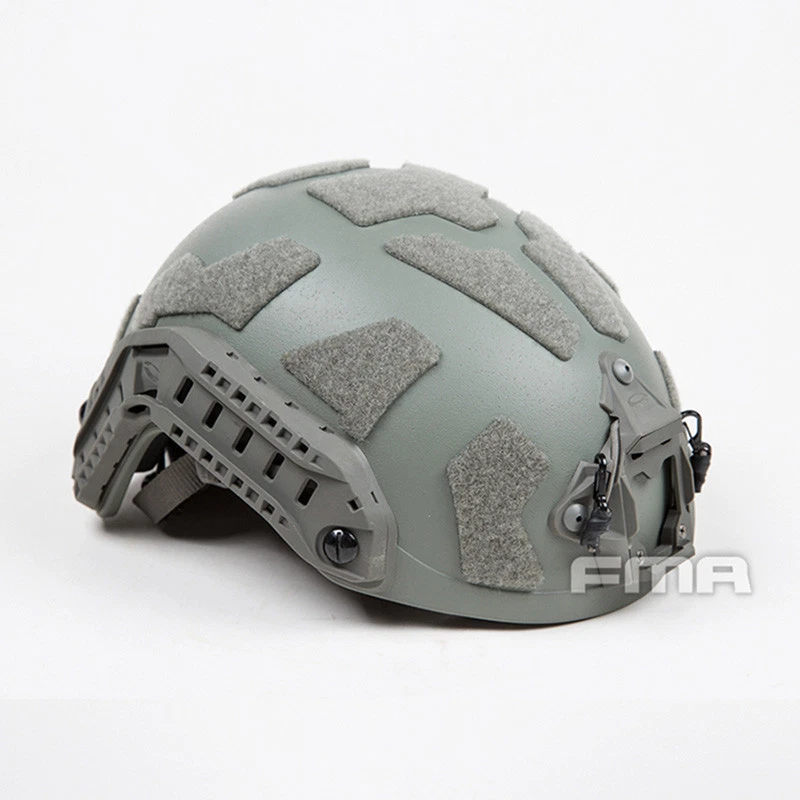 Capacete de resgate FMA protetor tático SF corte super alto capacete antiqueda M/L - Imagem 4 de 4