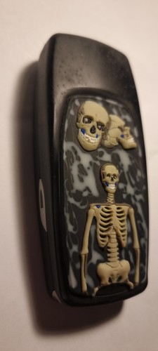 Superb Custom Nokia 3310 Skull Case Biały wyświetlacz i klawiatura Światła Pice Unikat - Zdjęcie 4 z 11