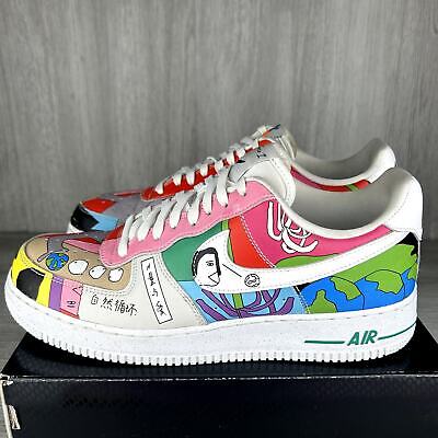 Nike Air Force 1 Flyleather Ruohan Wang CZ3990-900 Sz 11 Nike Air Force 1 Flyleather Ruohan Wang CZ3990-900 Sz 11