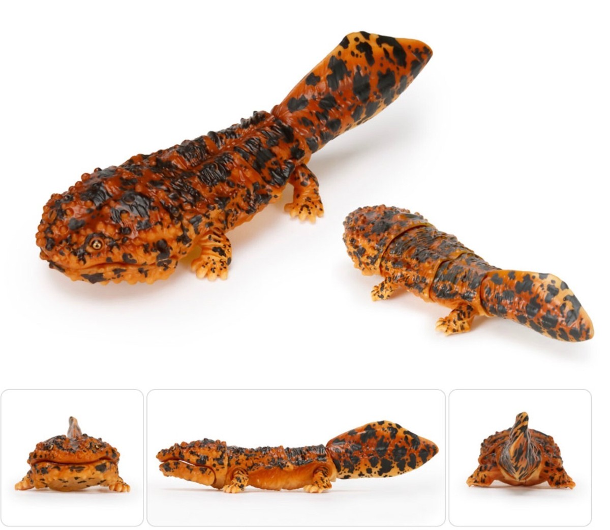 New BANDAI Gashapon Japanese giant salamander & Axolotl Figure