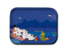 Moomin Tray Under the Stars Blue  27 x 20 cm