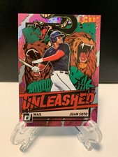2021 Donruss Unleashed Pink Fireworks Juan Soto #UNL14 Nationals Insert 