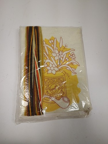 Jiffy Stitchery "Strawflower Bouquet" Embroidery Kit 5x7" #288 1975 NIP - Picture 2 of 2
