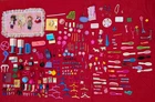 Huge 1960s + Up Vintage Barbie  Accessories Lot Approx 280 Items. Hard to Find!