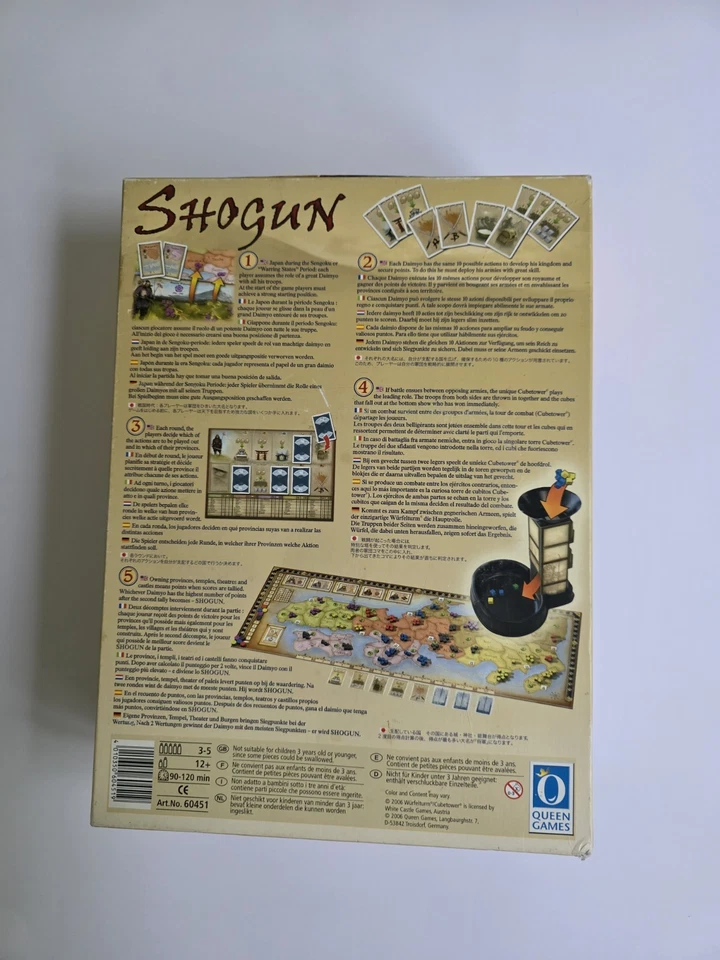 Queen Games Shogun Board Game Dirk Henn, 2006 Edition - Image 2 of 4