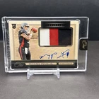 Michael Penix Jr. 2024 Panini ONE #2 Rookie Patch AUTO 18/199 RPA Falcons DL1