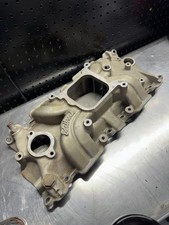 Edelbrock Torker Ii Sbc Performance Aluminum Intake Manifold 1958-1986 12 Bolt