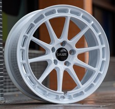 18 Zoll White Cyclone Alufelgen passend für Skoda Elroq Enyaq Karoq Kodiaq Octavia 5x112