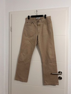 Closed Jeans Beige W31 L32 Wie Neu Made in Italy Baumwolle