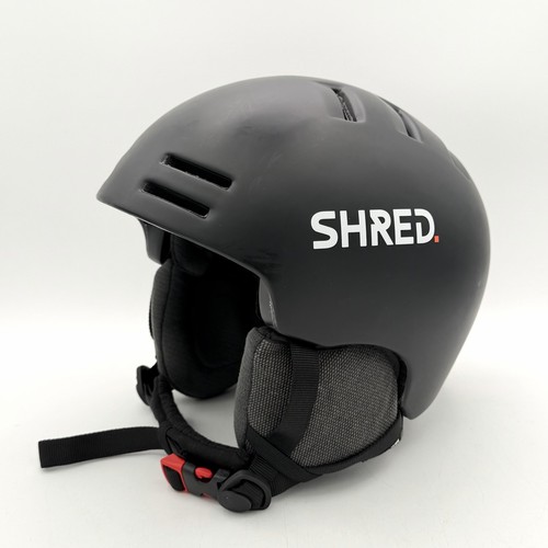 Shred Slam Cap No Shock Black Helmet Size Small 52-55 Cm Fabric Bag And Box