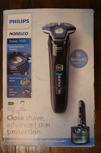 Philips Norelco Shaver 7600, Rechargeable Wet & Dry Electric Shaver ...