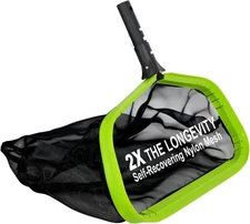 Pool Net,20 Inch Professional Swimming Pool Leaf Skimmer Nets for Cleaning wi...