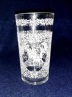 6-Vintage Hazel Atlas Monticello Triple-Sided Sleigh Scenes Glasses; 5", 10 oz — photo 5