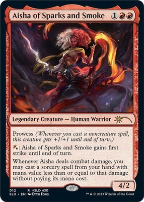 Aisha of Sparks and Smoke - 12 - SLX Cards