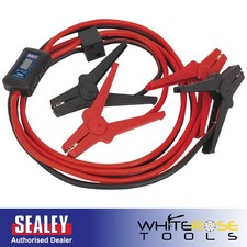 Sealey Booster Cables Car Van Jump Leads 3m 400Amp Surge Protection LED Display
