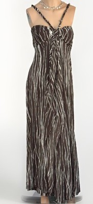 Elements Amanda Wakeley Women Strappy Evening Dress Size UK 16 Preloved Fashion
