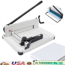 Professional Paper Trimmer Office Manual Guillotine A4 Papers Cutter Heavy Duty