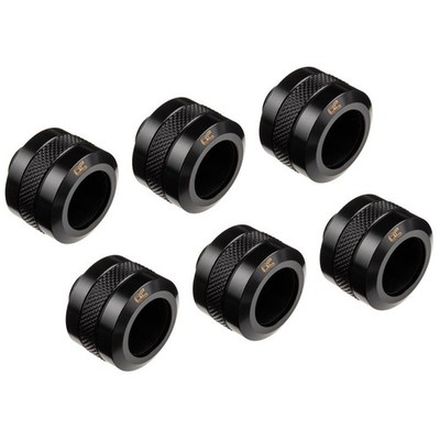 Alphacool 17477 Black Brass Mounting Kit 1/4'' 23mm 2.6cm 16mm Brass