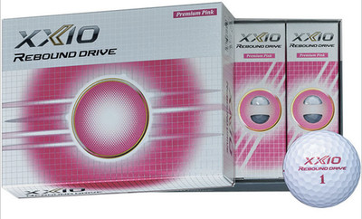 DUNLOP JAPAN XXIO Rebound Drive Golf Ball 2022 Model 12 per dozen Premium Pink