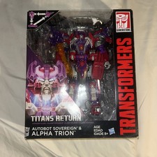 Hasbro Transformers Titans Return Autobot Sovereign & Alpha Trion MIB Unused